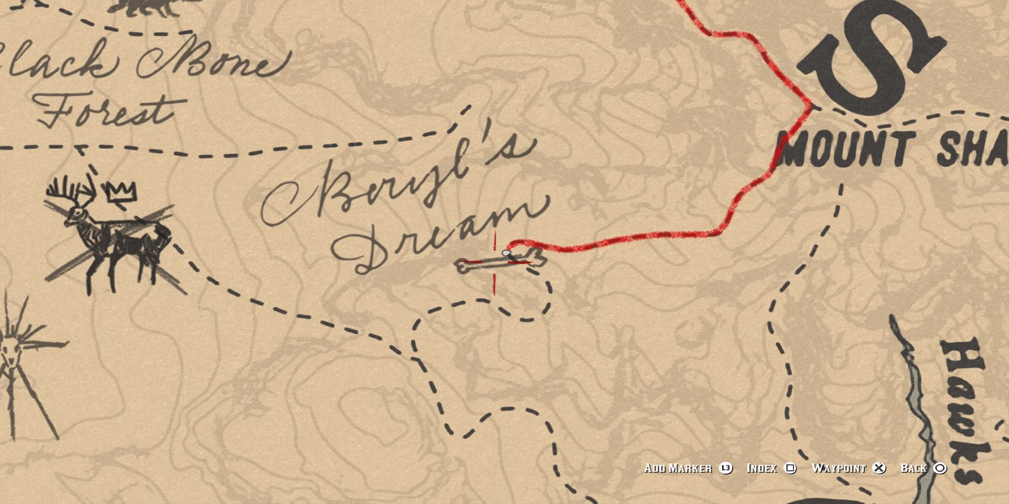 rdr2 beryl's dream bone