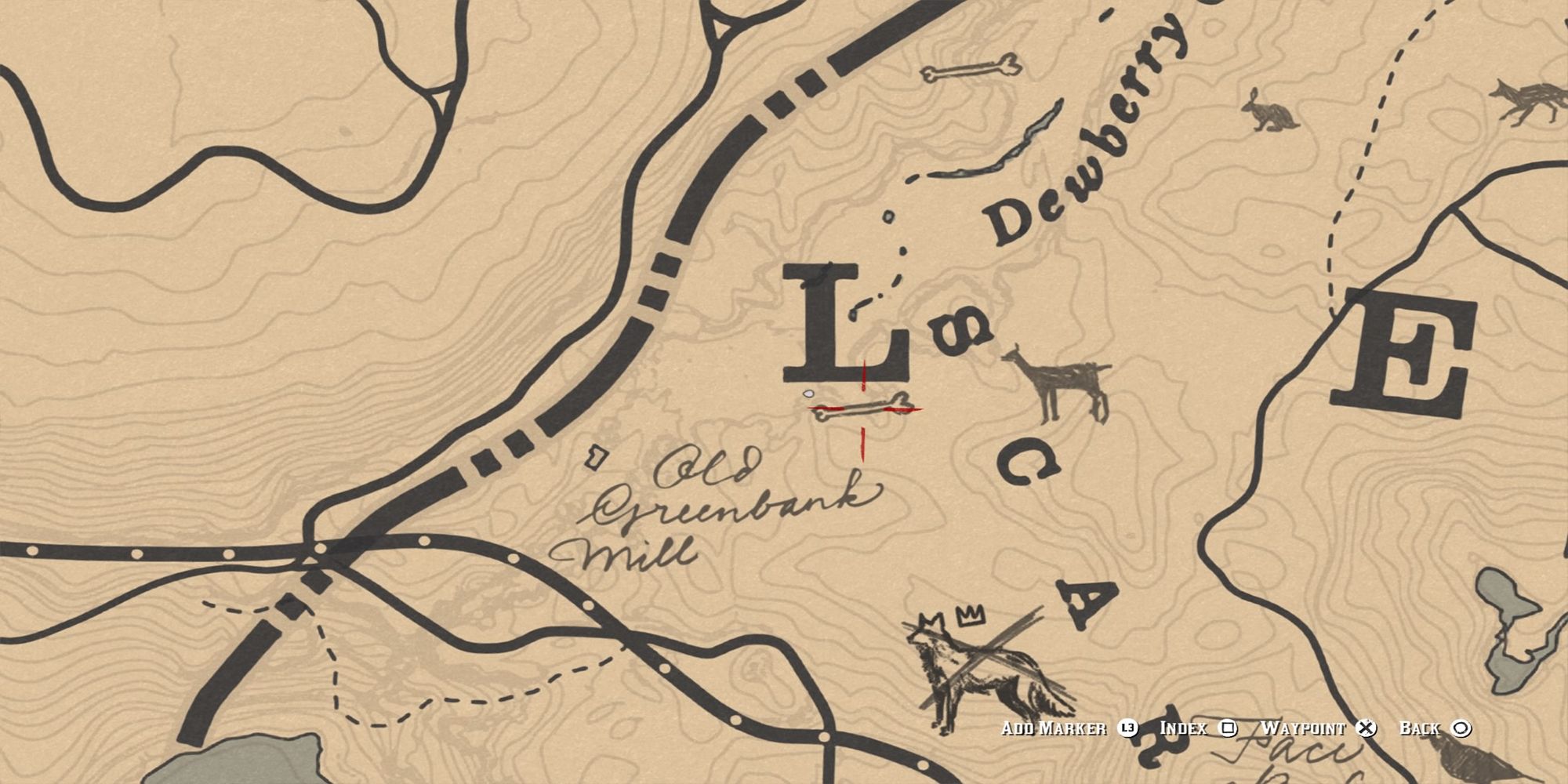rdr2 scarlett meadows bone