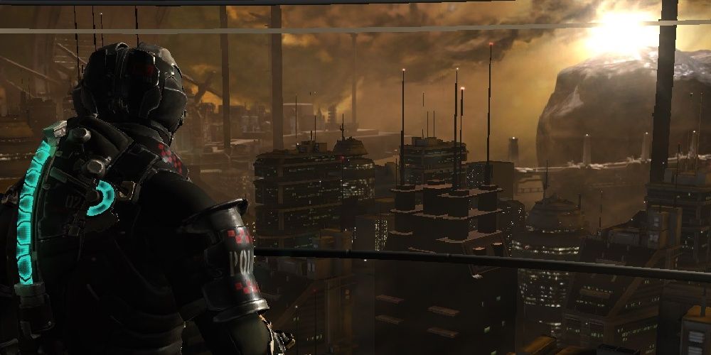 Dead Space 2 Isaac Clarke Sprawl setting