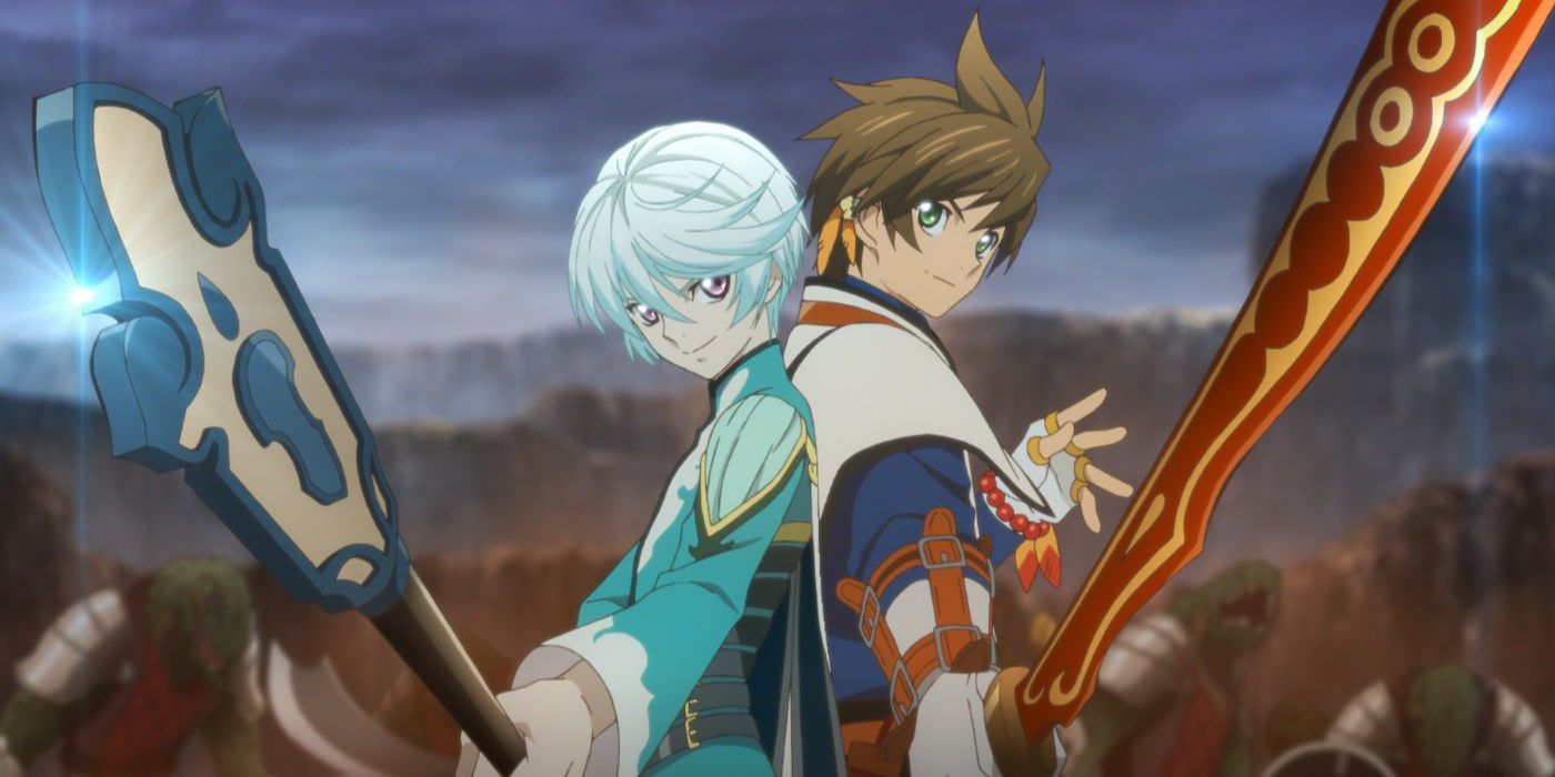 Anime cutscene screenshot from Tales of Zestria