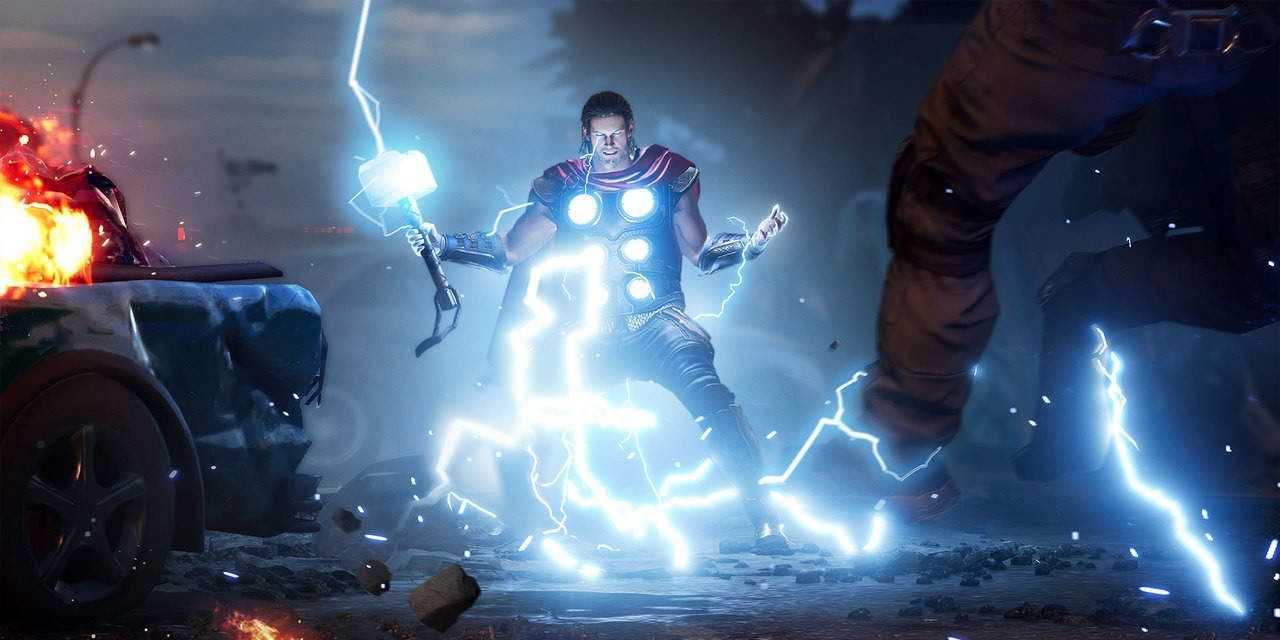 thor summoning lighting
