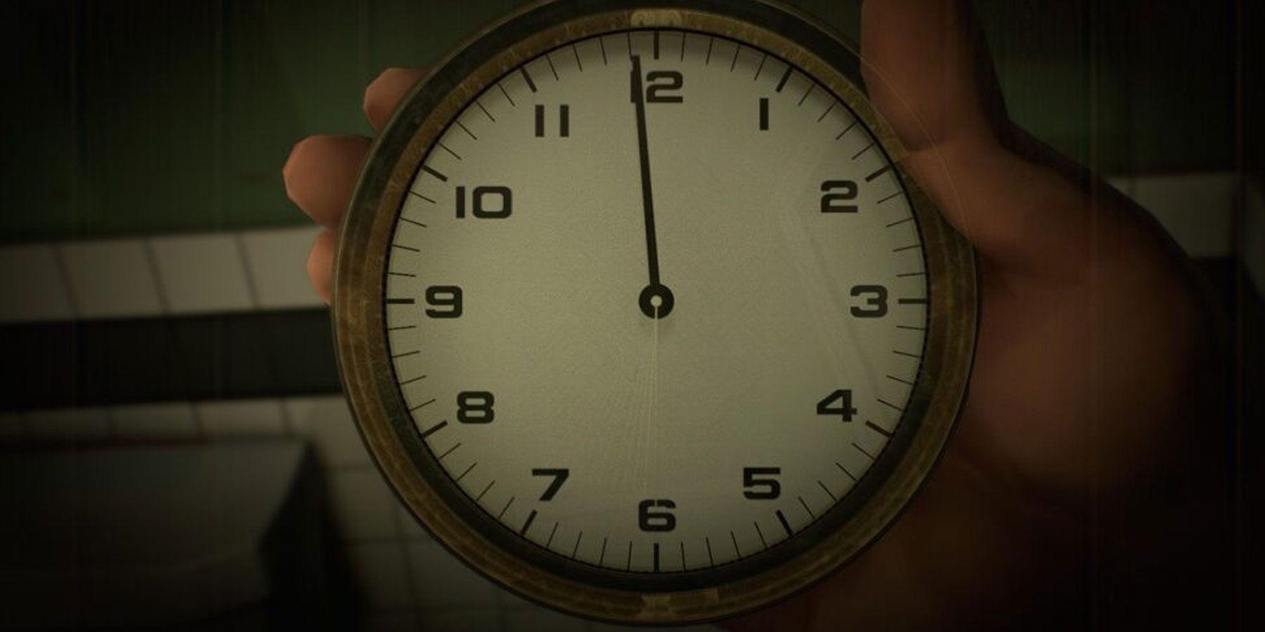 A screenshot showing the pocket watch in Twelve Minutes