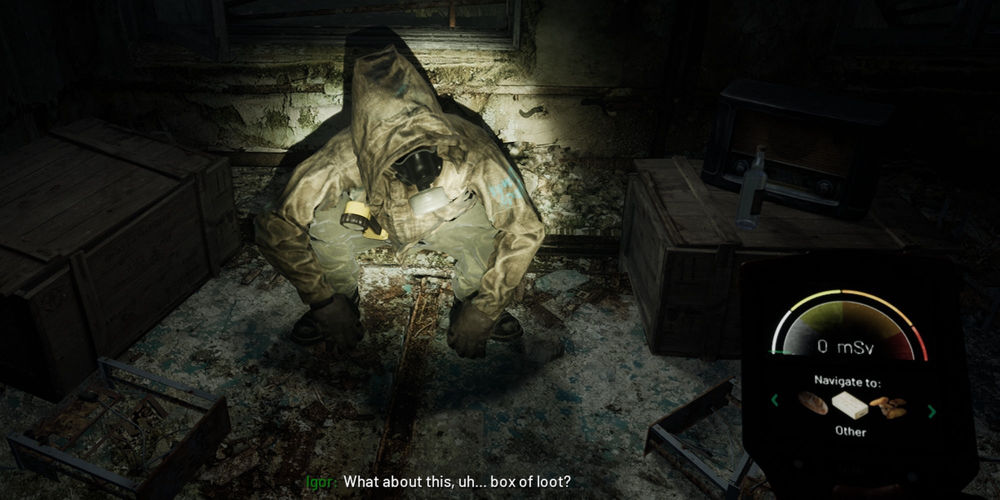 Chernobylite: Loot Box Vagrant Vendor