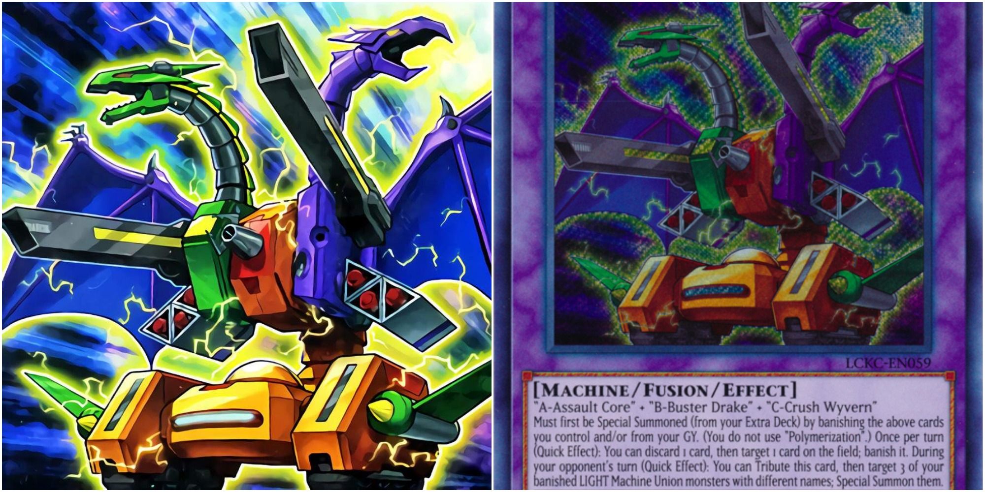 yugioh abc dragon buster card art and text