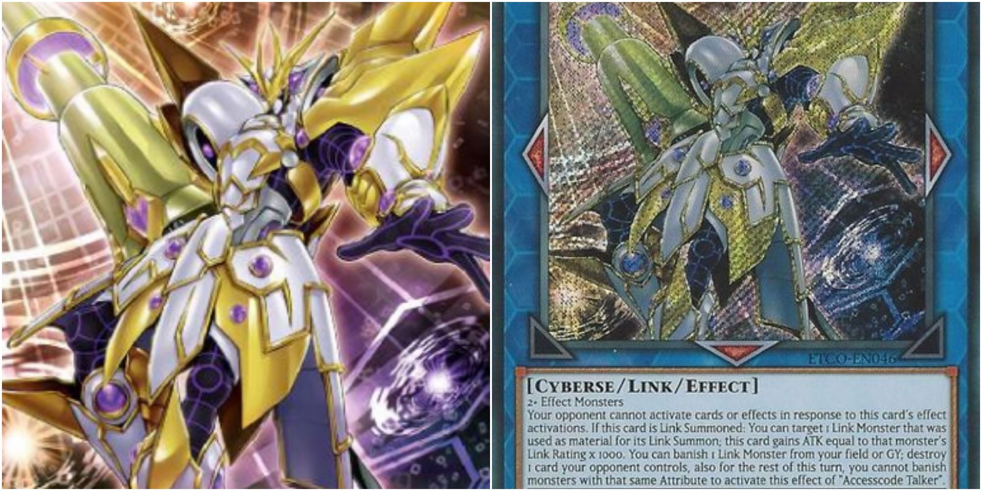yugioh accesscode talker card art and text