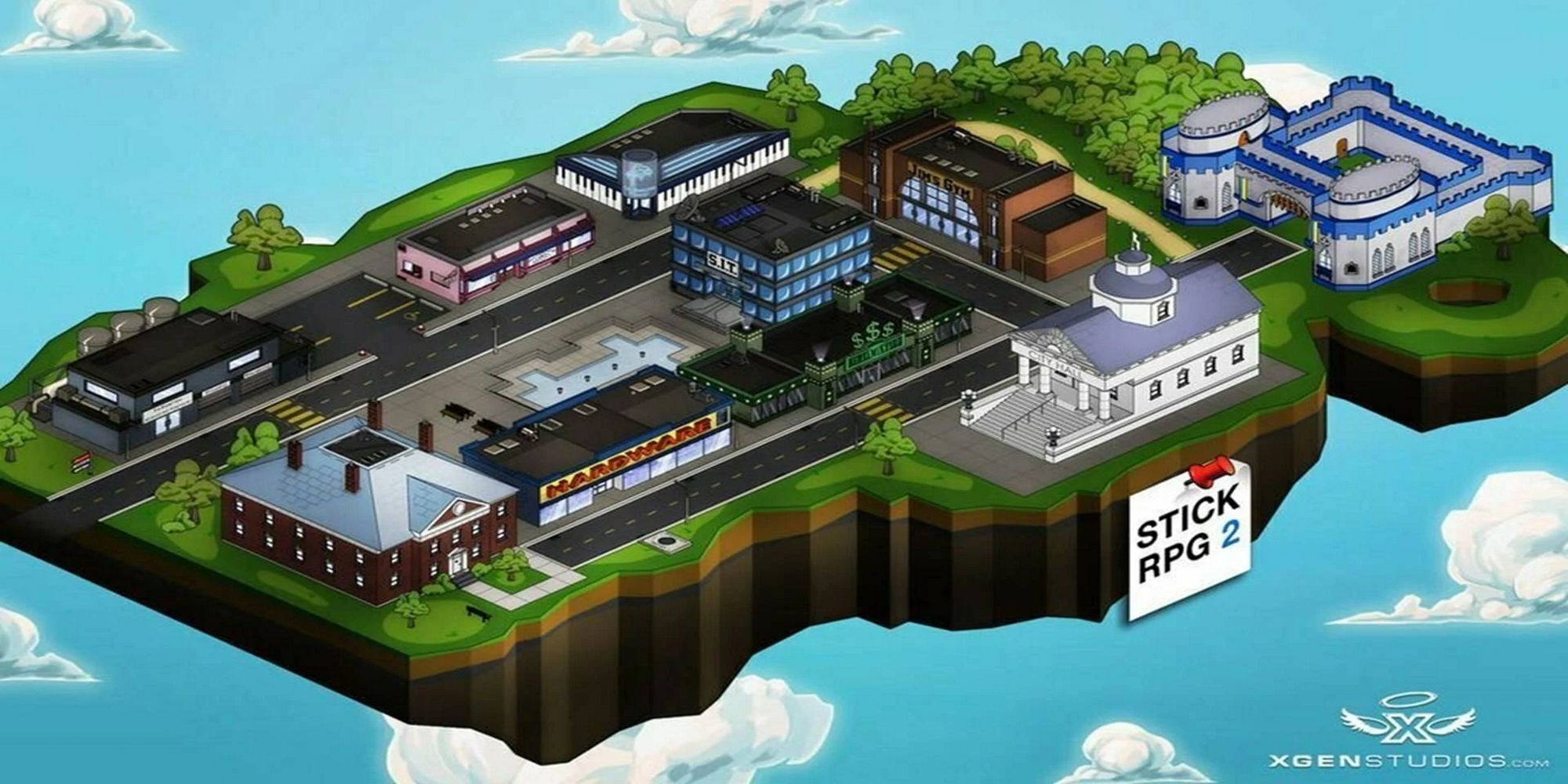 The fourth island in Stick RPG 2