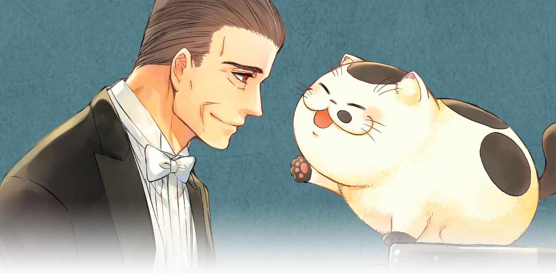 A Man and His Cat
