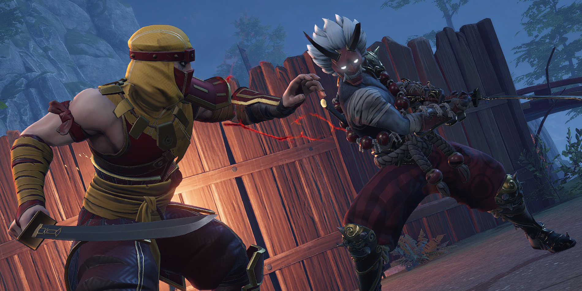 Aragami 2 Aragami killing an enemy dressed in yellow with one strike