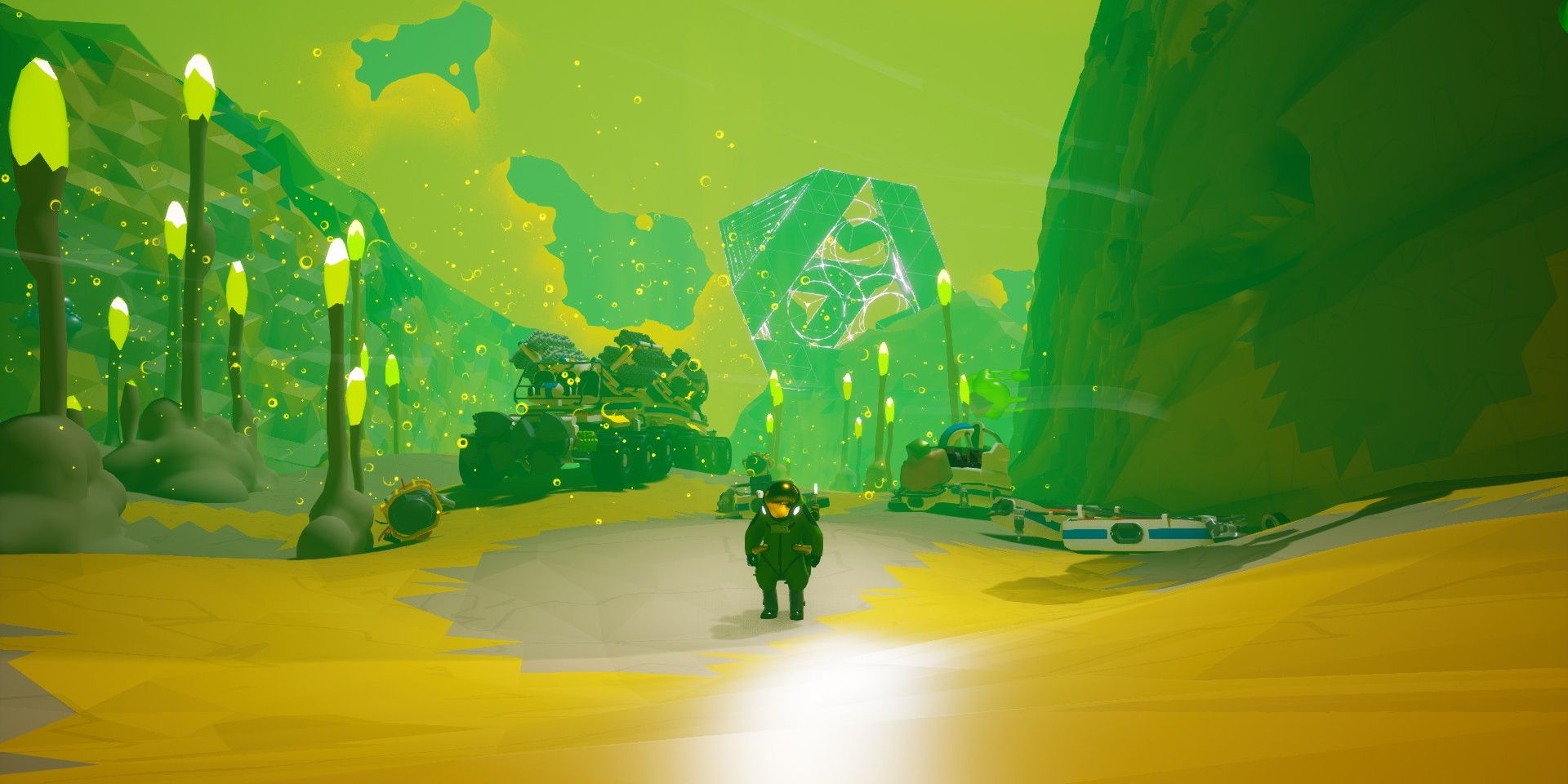 Astroneer player on planet Atrox