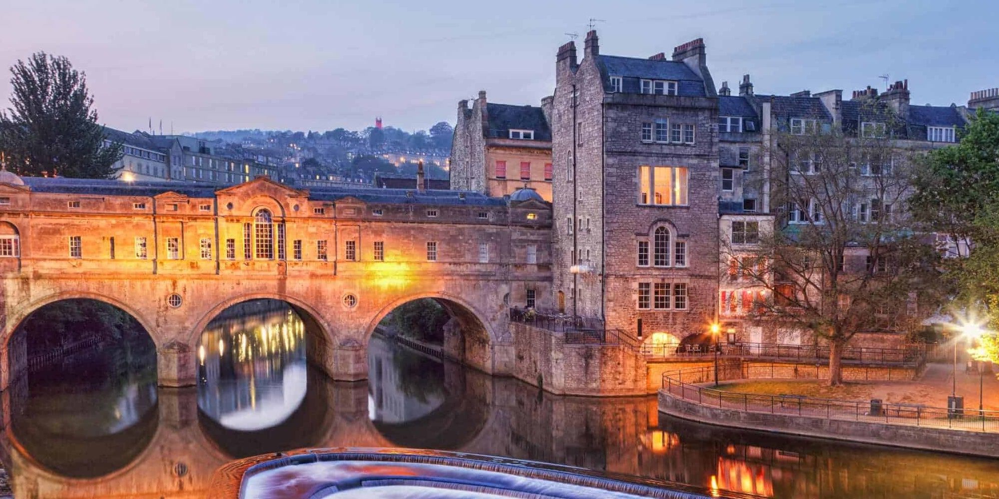 City of Bath in England UK