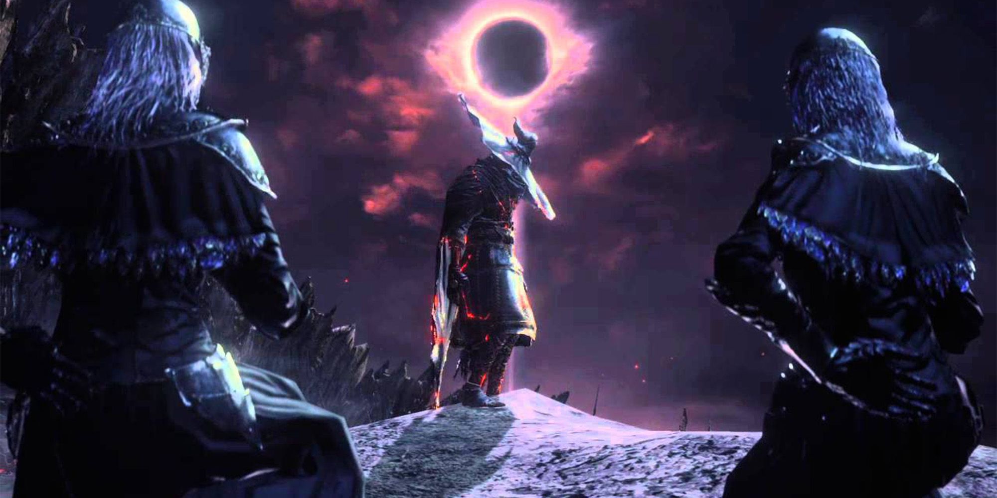 A player cosplaying as Big  Hat Logan in Dark Souls 3