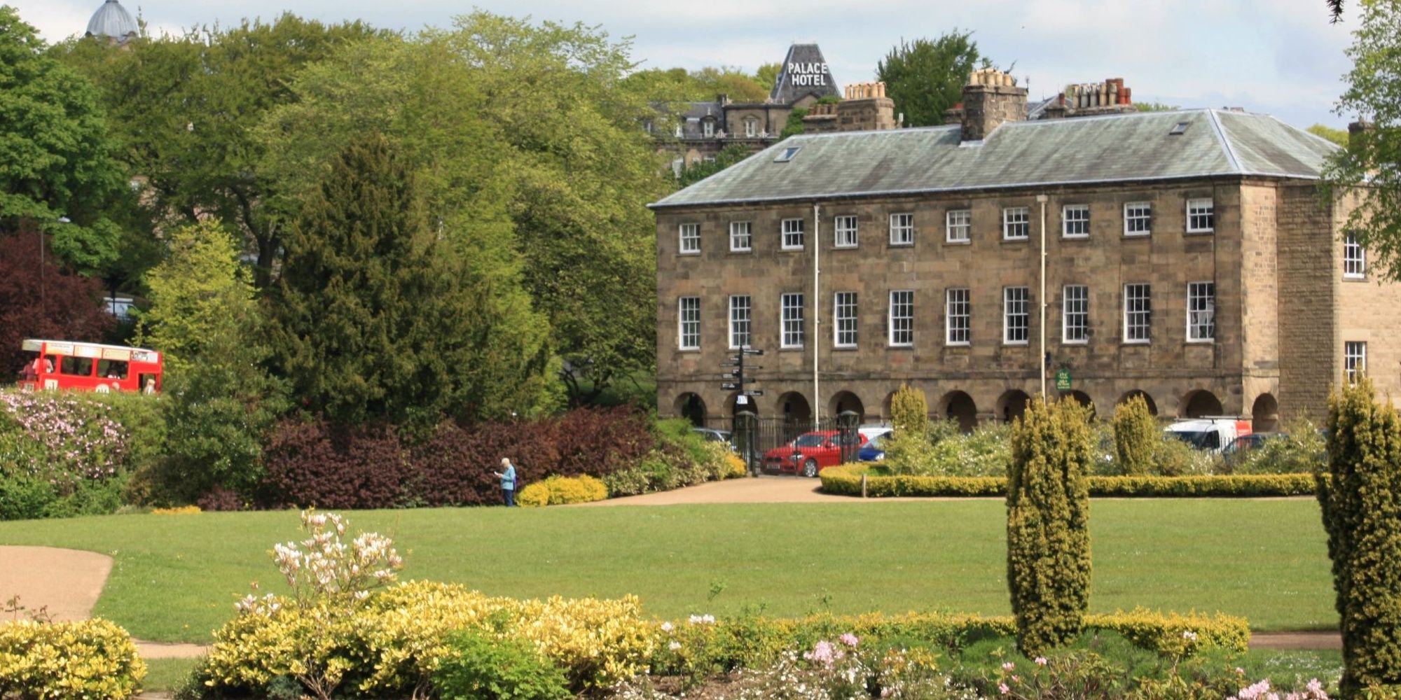 Buxton town in England UK