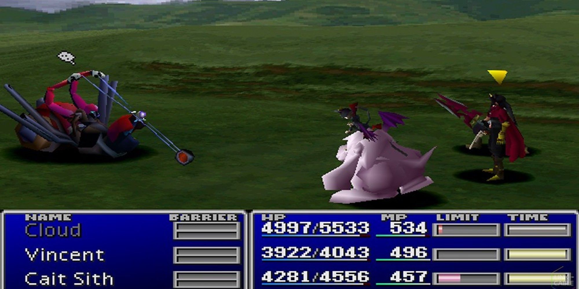 Cait sith in battle 