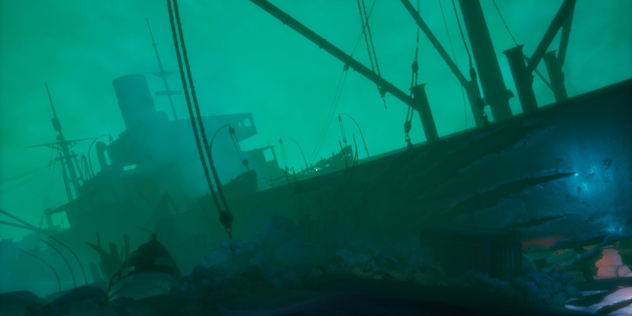 Call of the Sea Lady Shannon Wrecked On Beach In Chapter Three