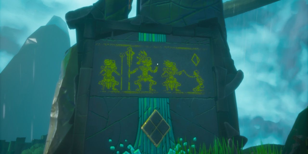 Call Of The Sea Mural Depicting Ritual In Chapter Four