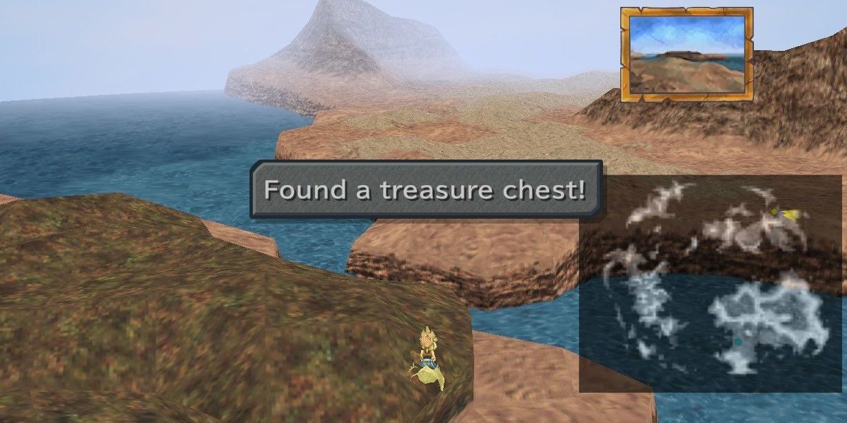 Chocograph sidequest finding a treasure chest 