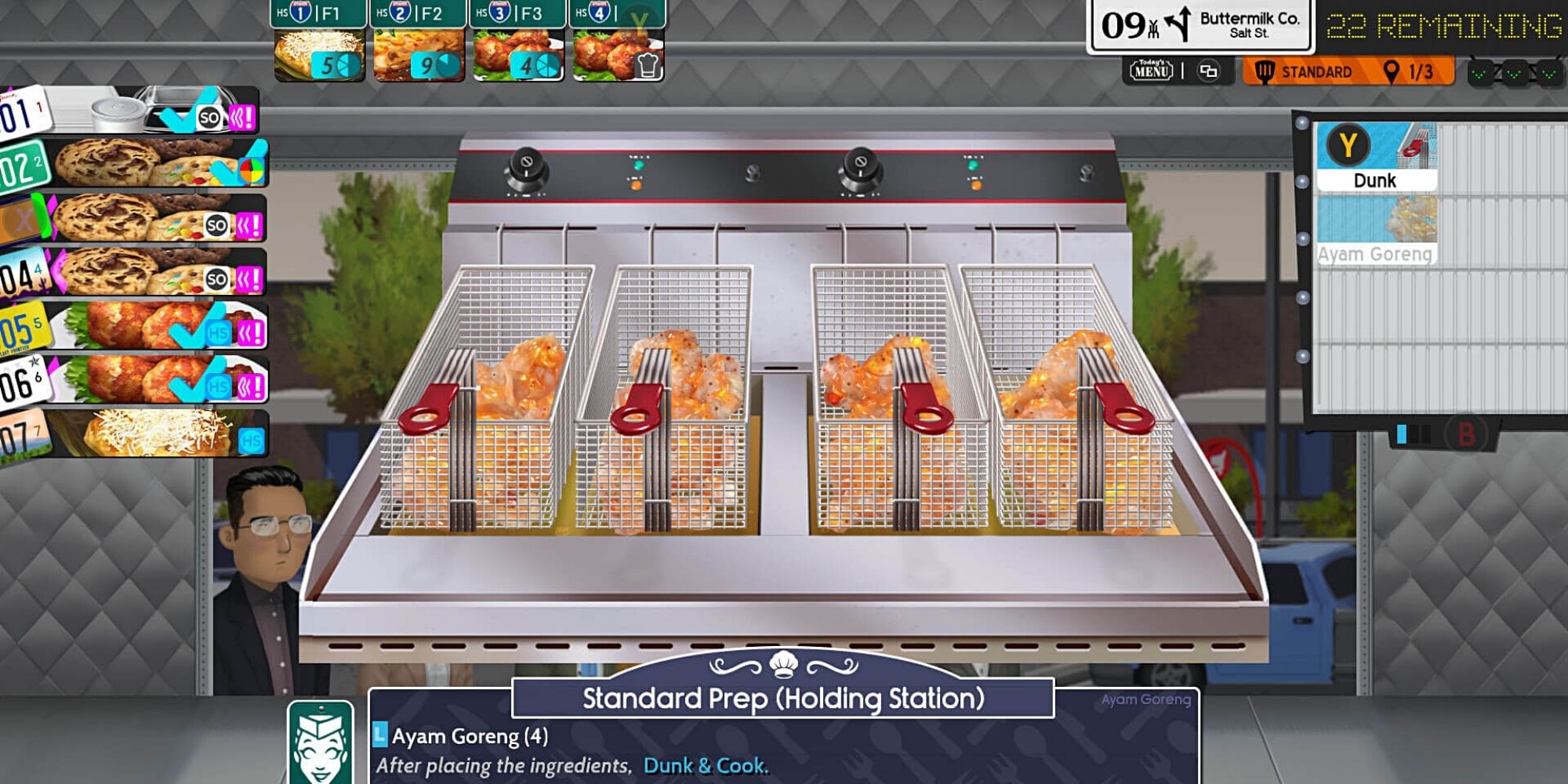 Cook Serve Delicious 3! tutorial gameplay
