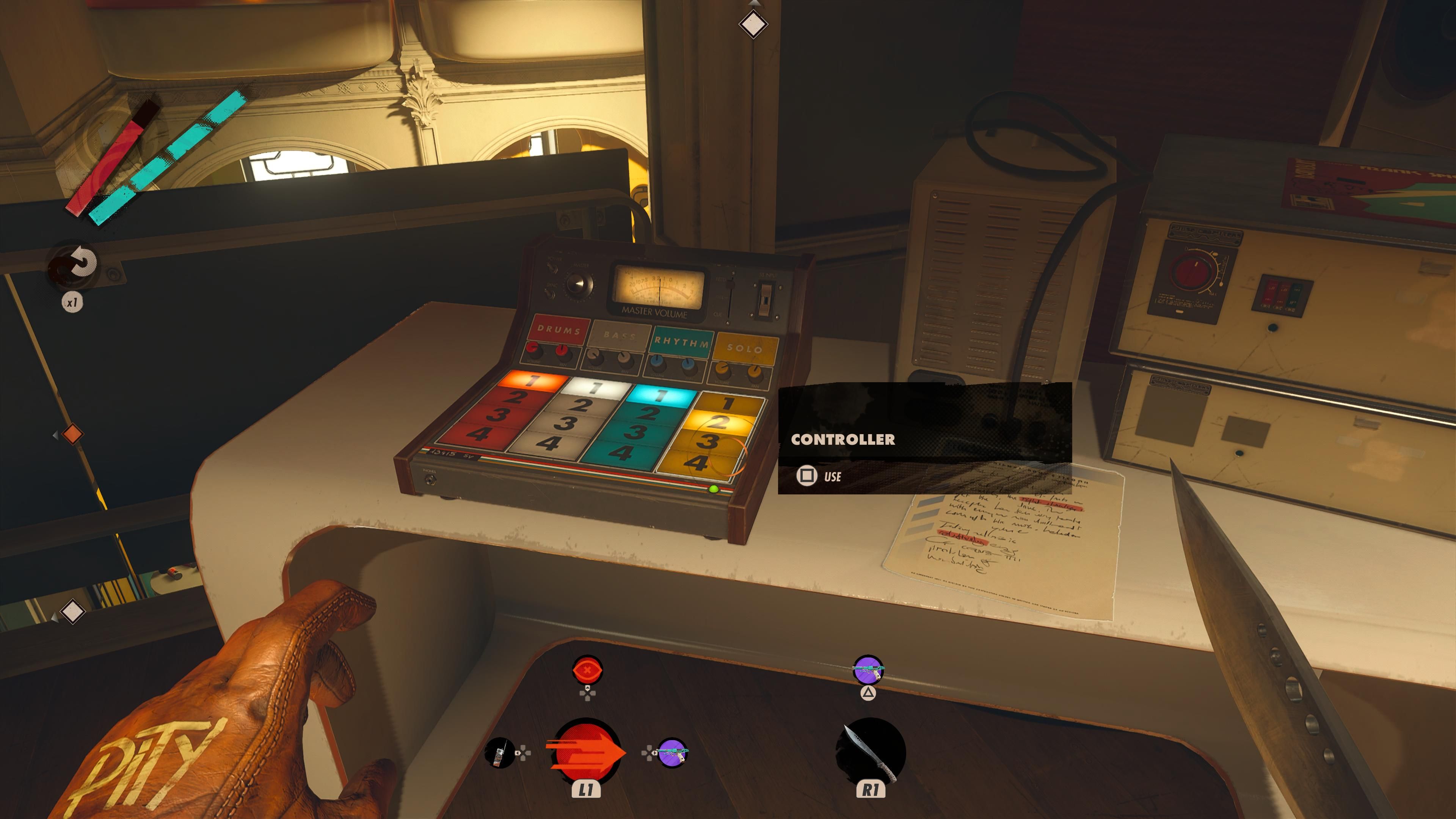 Deathloop DJ table