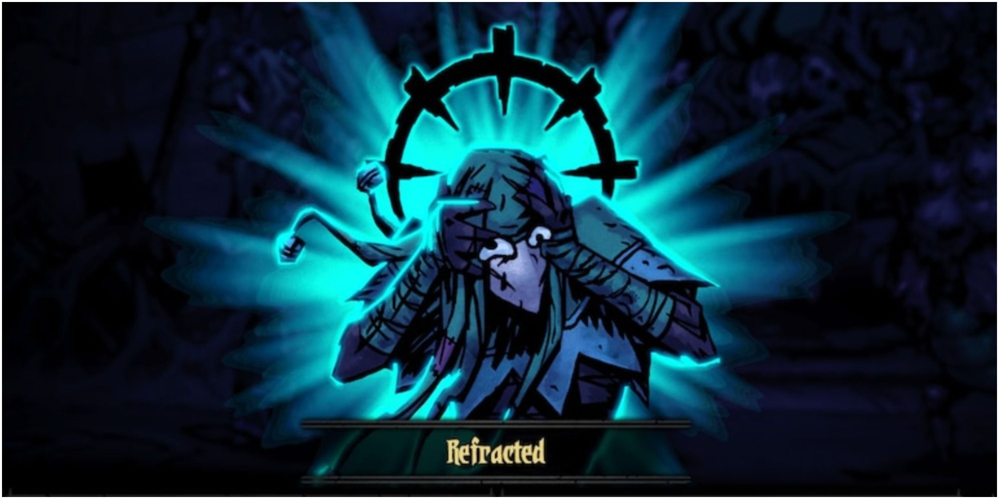 Jester From Darkest Dungeon Afflicted By Refracted Instead Of Dying