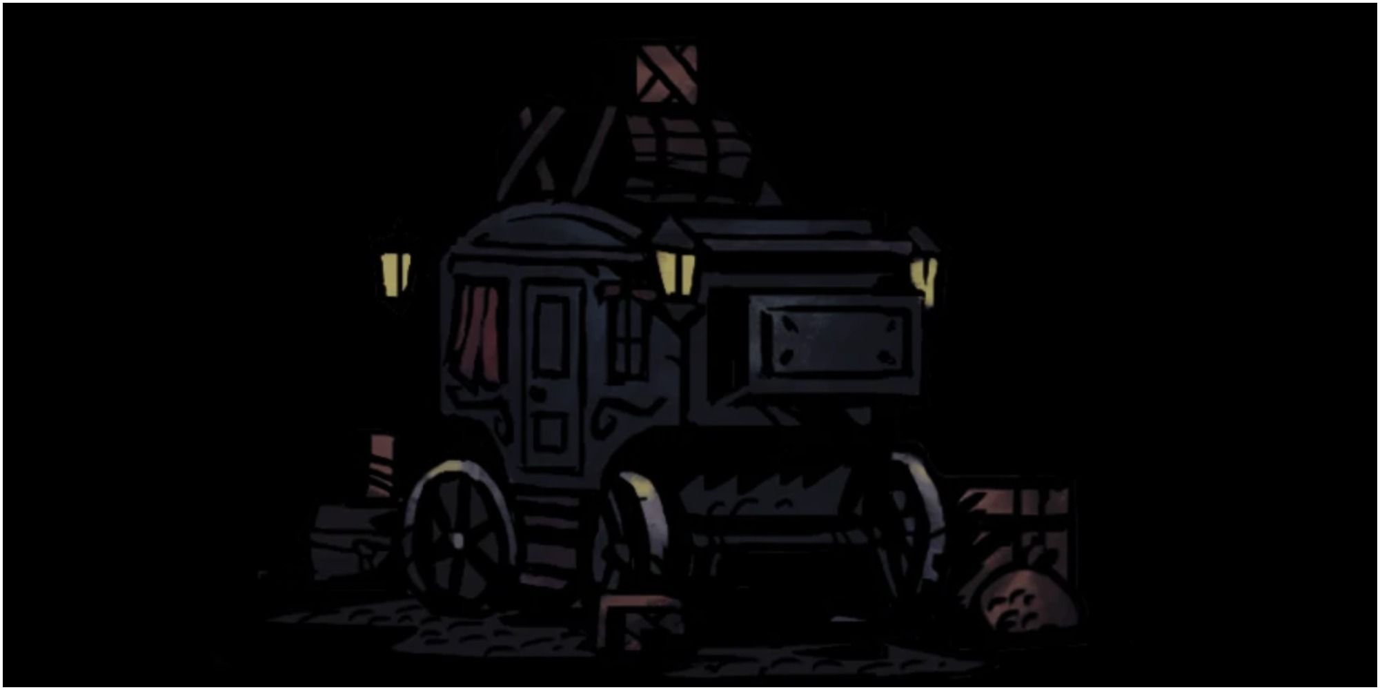 The Stagecoach Area From The Darkest Dungeon