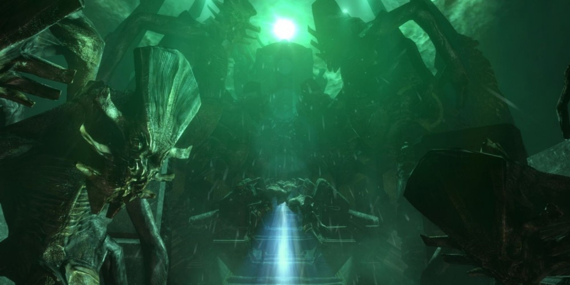 Dead Space 3 alien city/alien machine on tau volantis