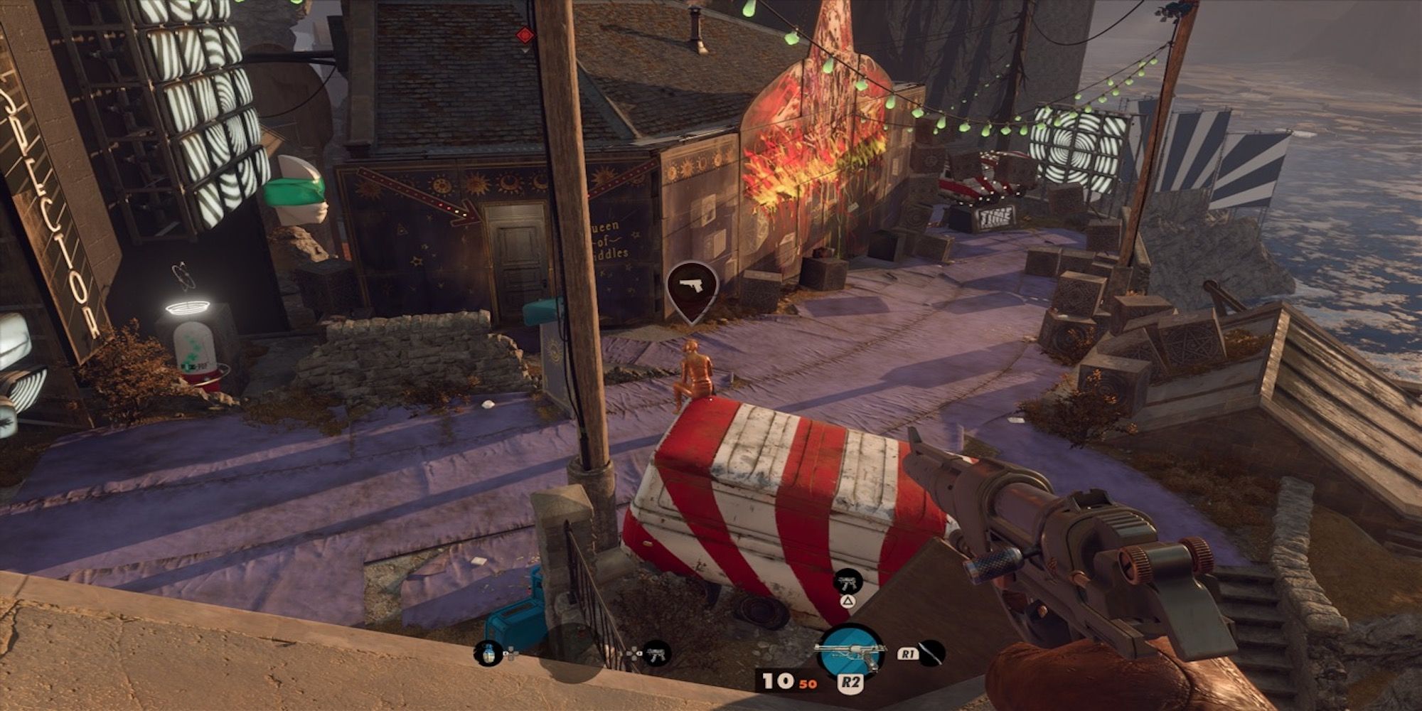 Exploring the world in Deathloop