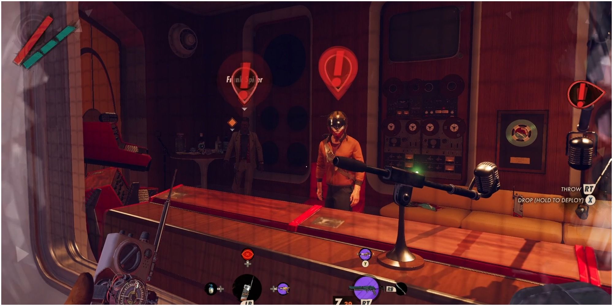 Deathloop Finding Frank Spicer In His Recording Booth