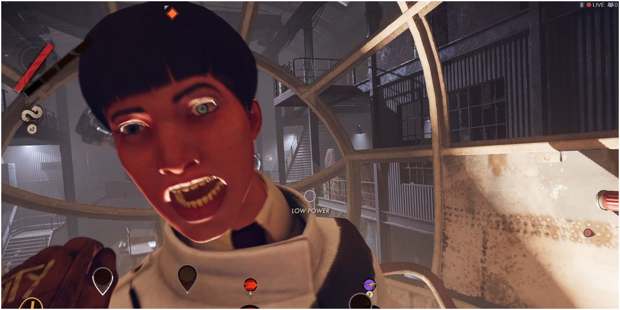 Deathloop Harriet's Face When Killing Her From Behind