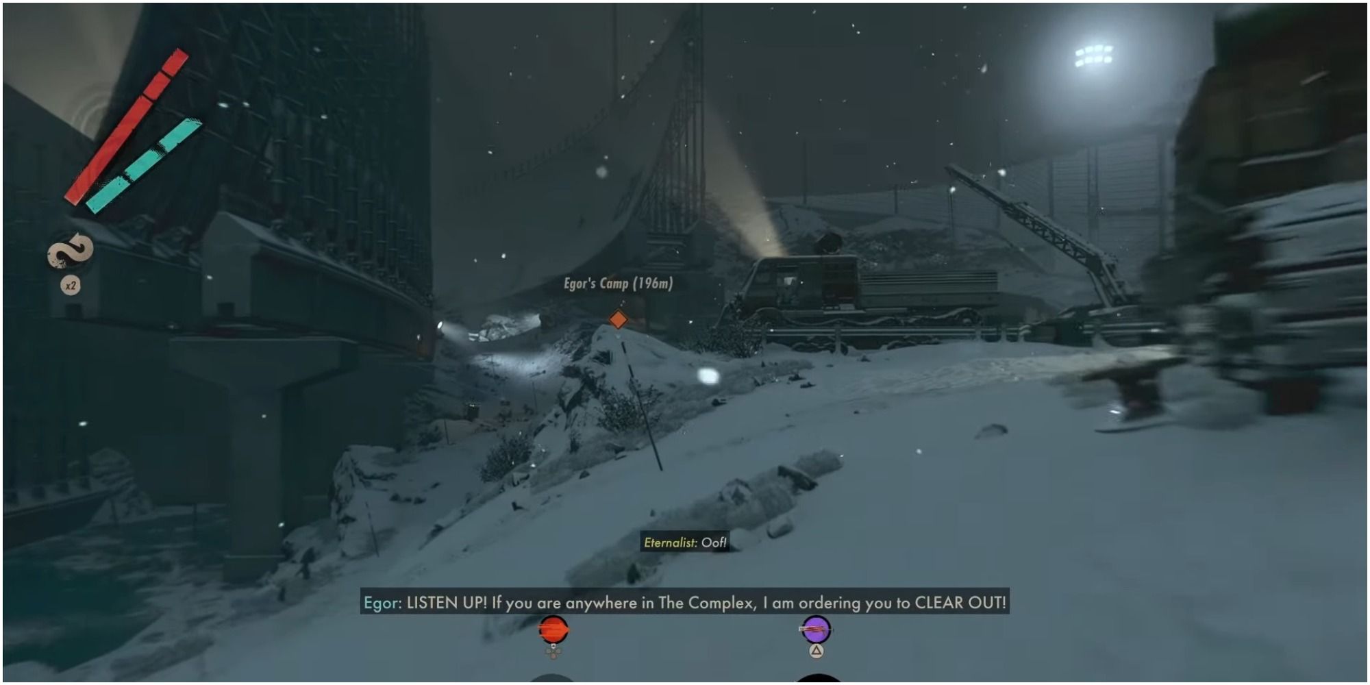 Deathloop Heading Toward Egor's Compound In The Complex
