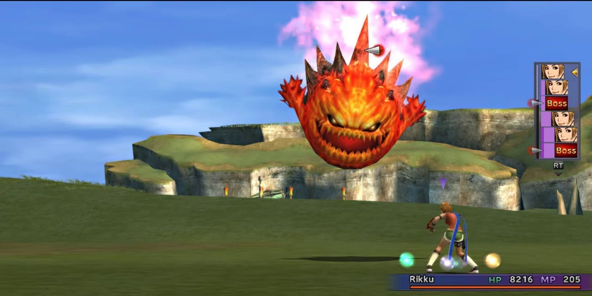 FFX bomb enemy in the calm lands