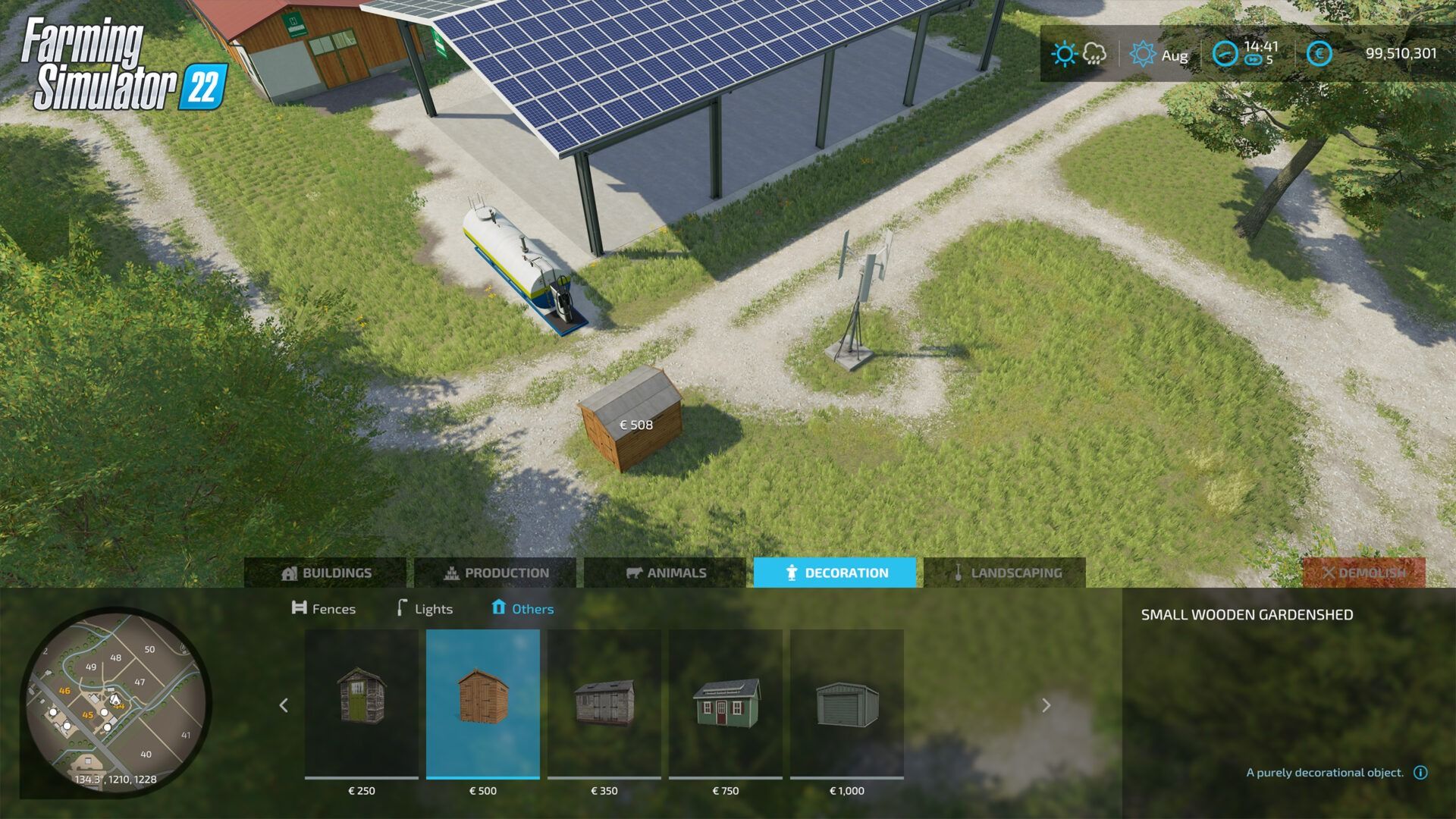 Farming Sim Outdoor Customization