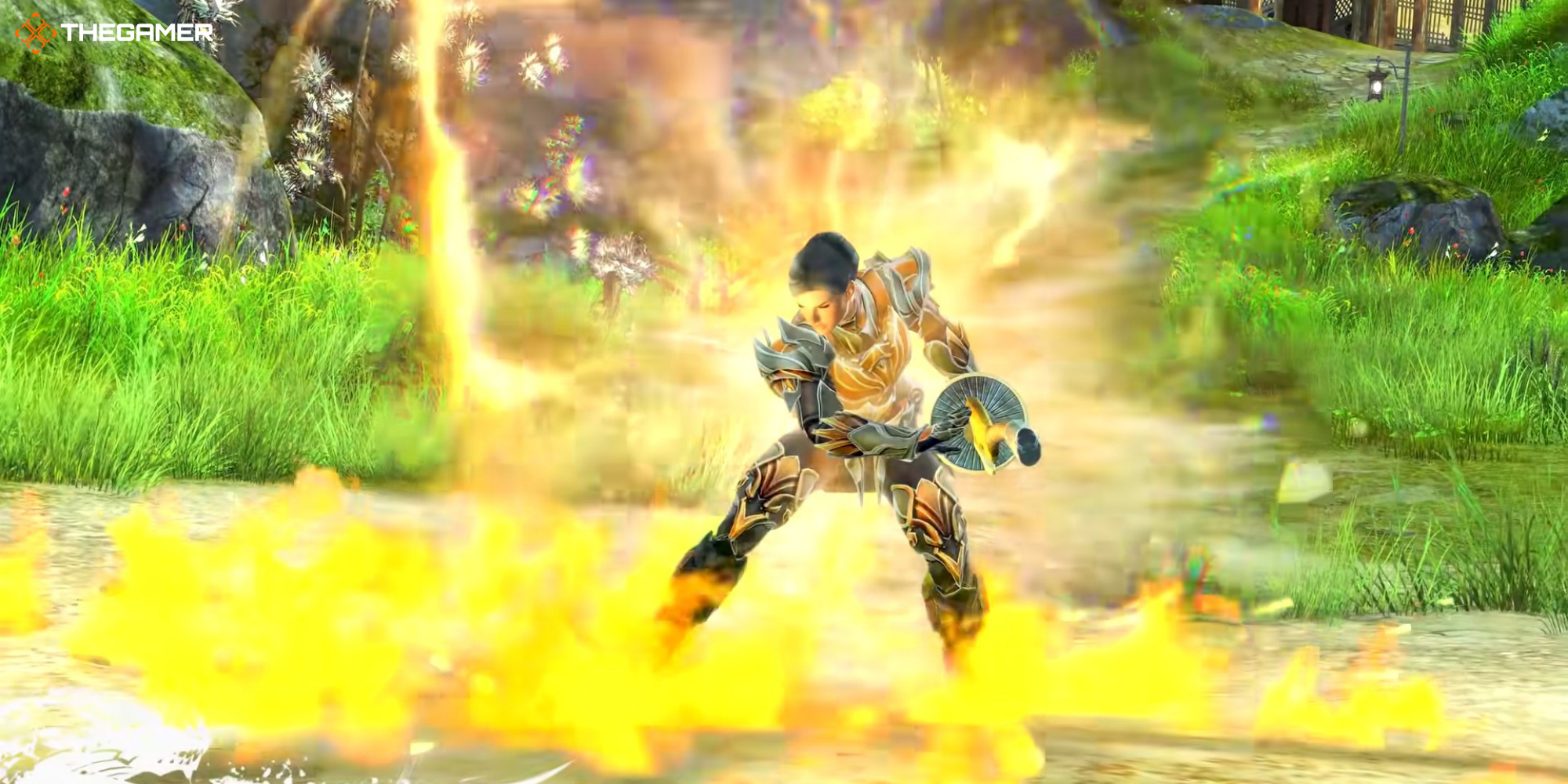 Guild Wars 2 - Bladesworn Using Dragon Trigger
