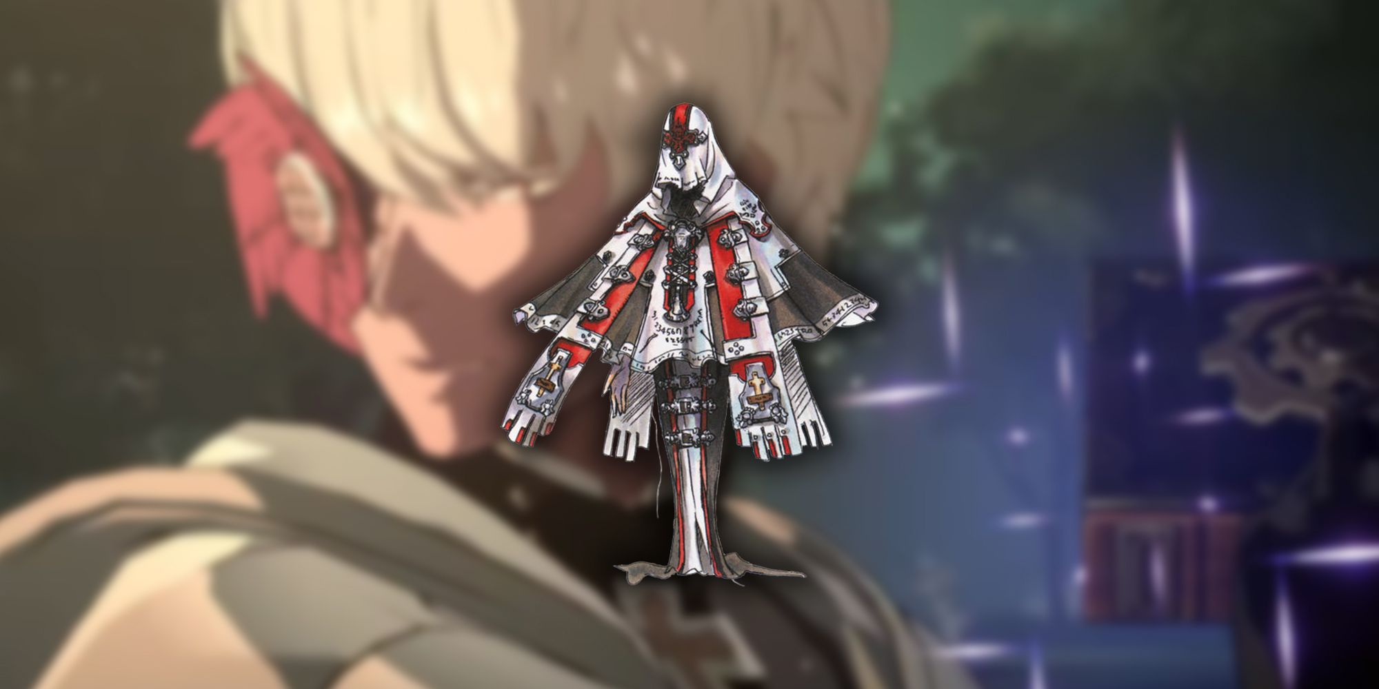 Guilty Gear - PNG Of Original Asuka Appearnace As That Man Overlaid On Image Of How He Looks In GG Strive