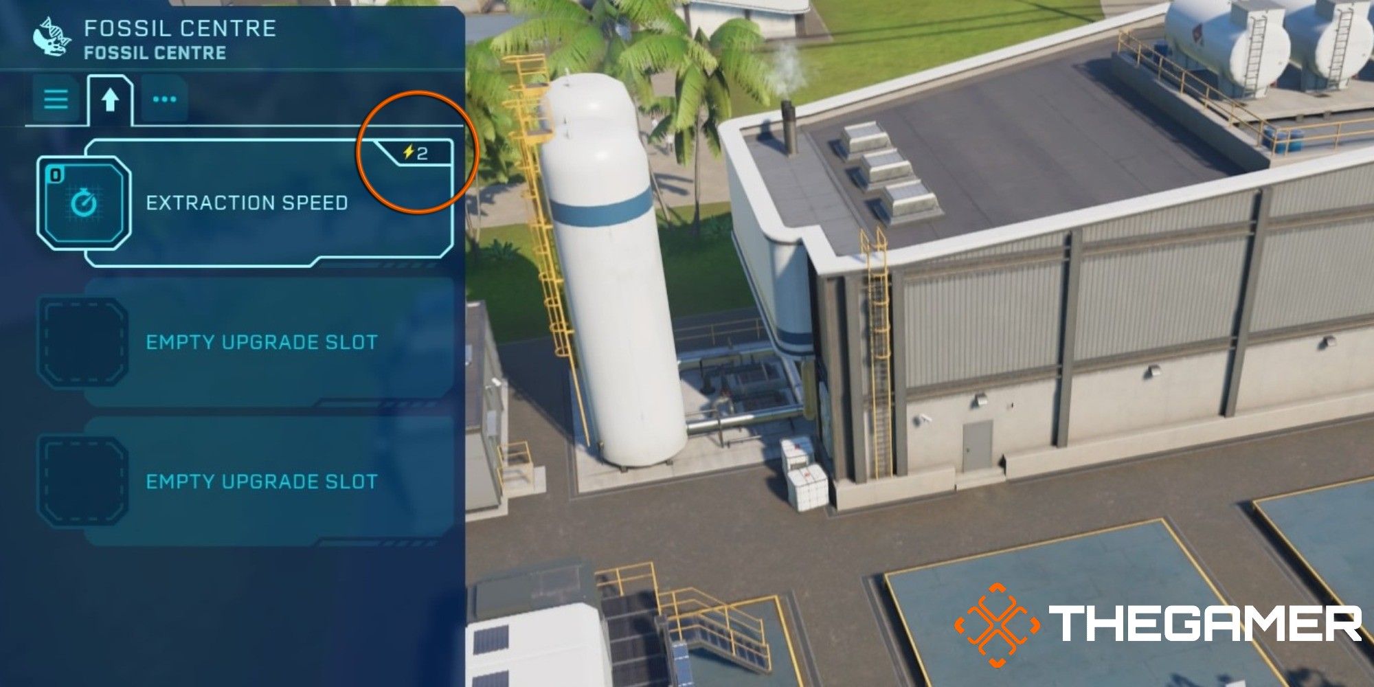 Jurassic World Evolution Building Upgrade Power Consumption