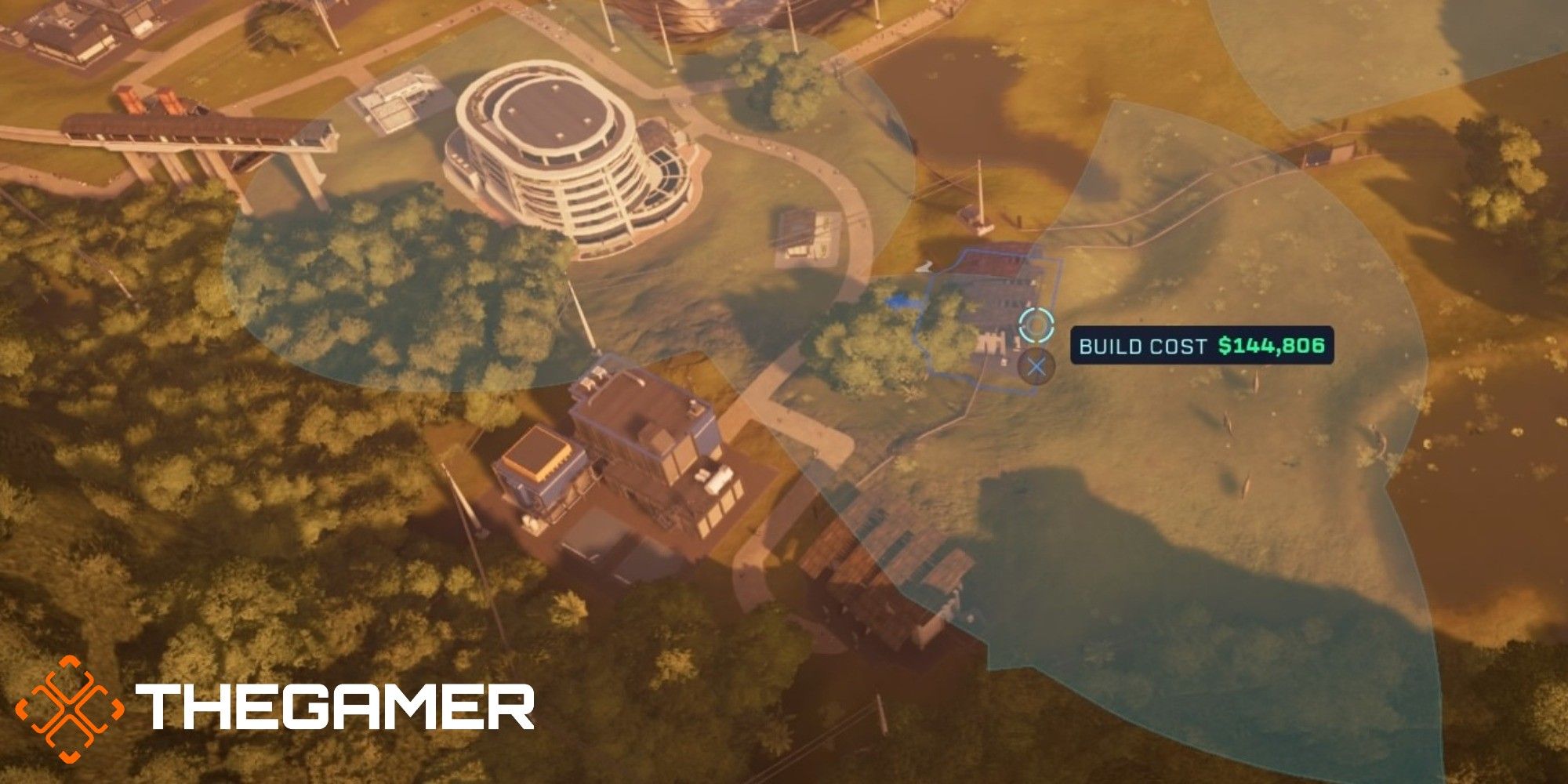 Jurassic World Evolution Building Visibility Range