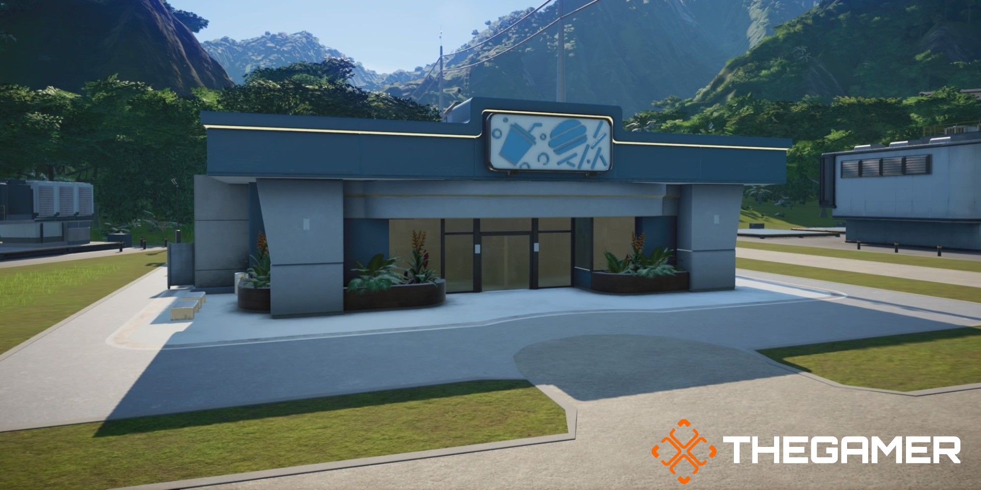 Jurassic World Evolution Fast Food Guest Building
