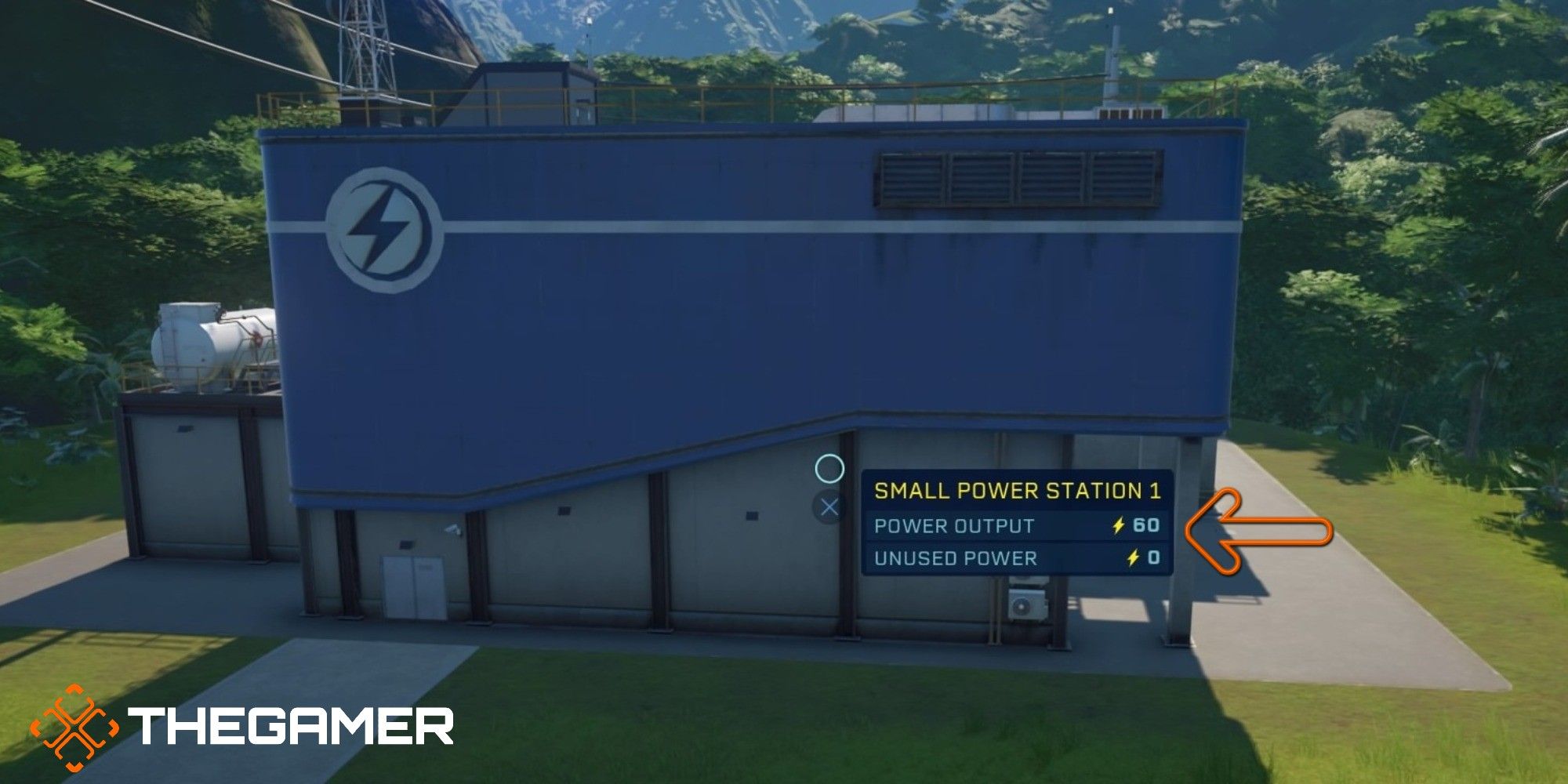 Jurassic World Evolution Power Station Output Indicators