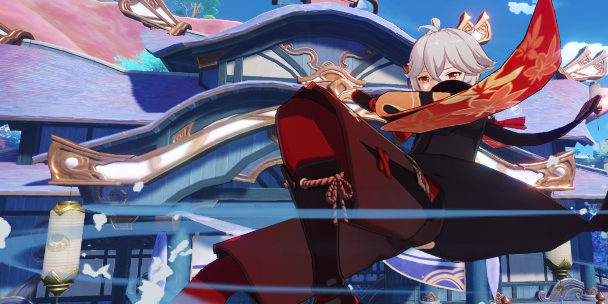 Genshin Impact Kazuha Skill And Talent Use