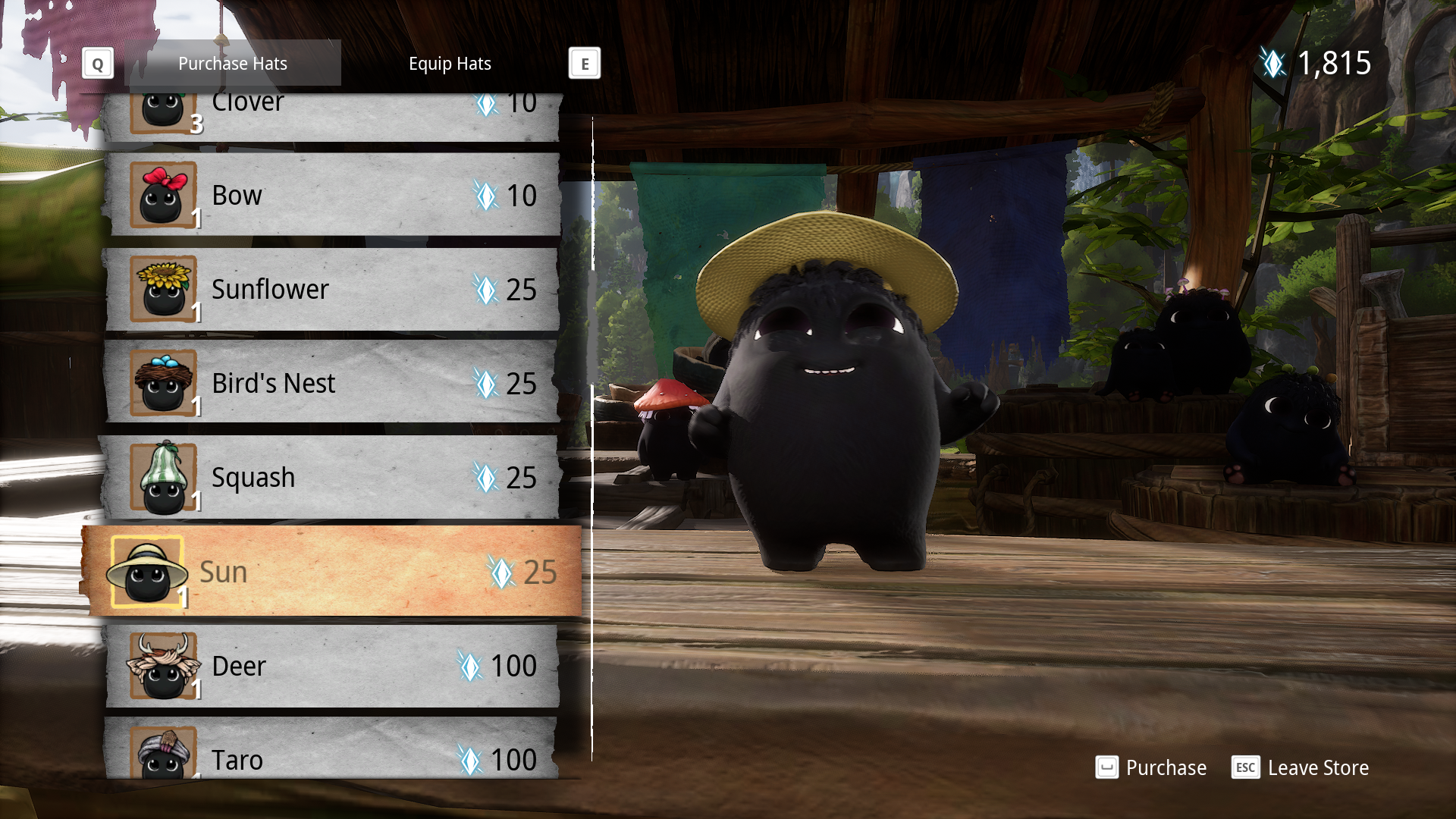 Kena Sun hat on rot