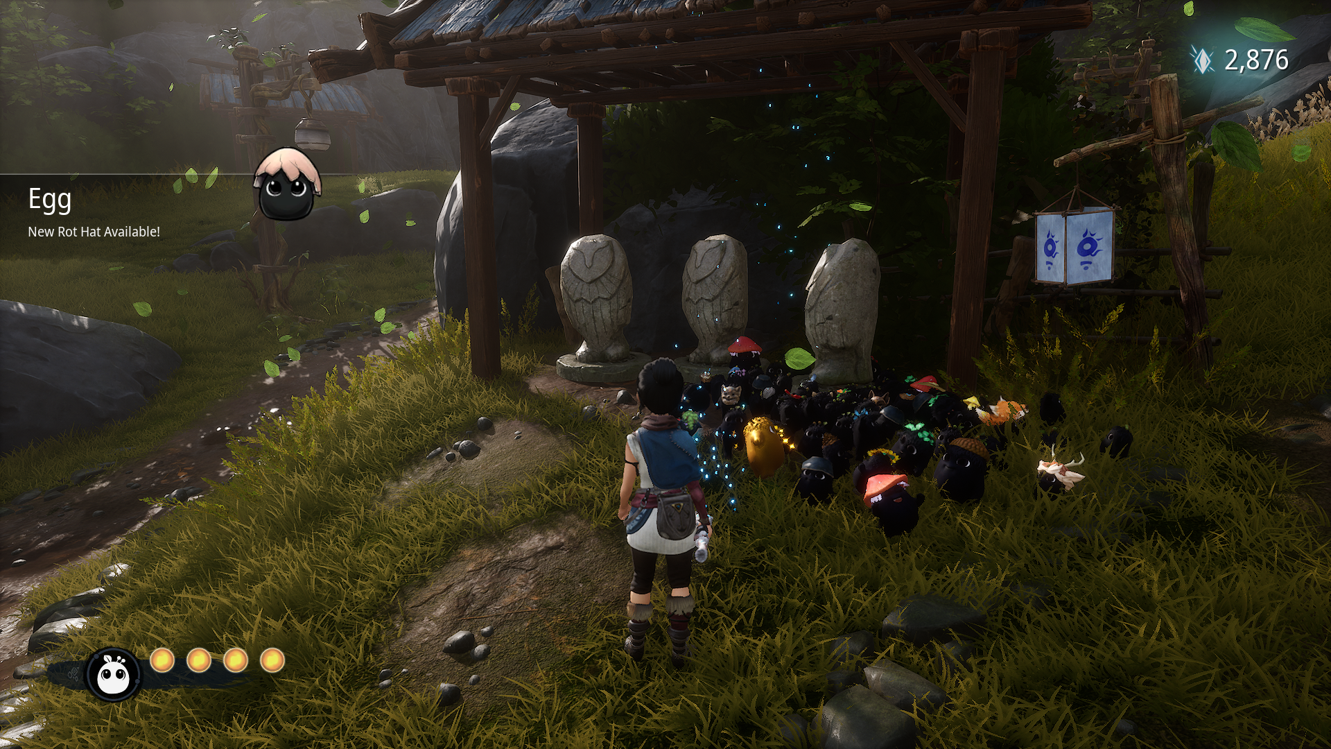 Kena egg hat location