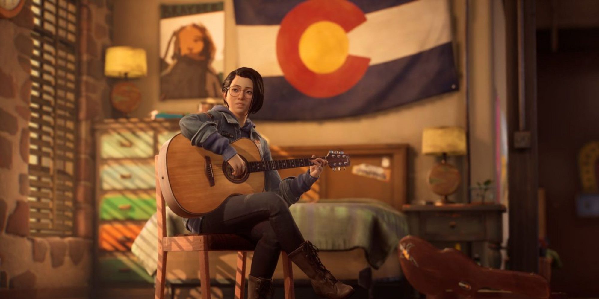 LifeIsStrange Alex playing guitar