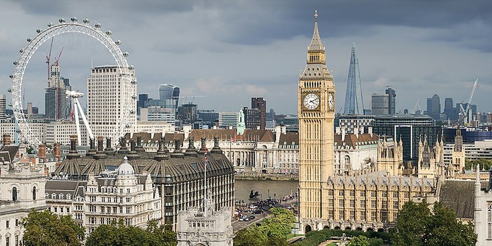 Cityscape of London England