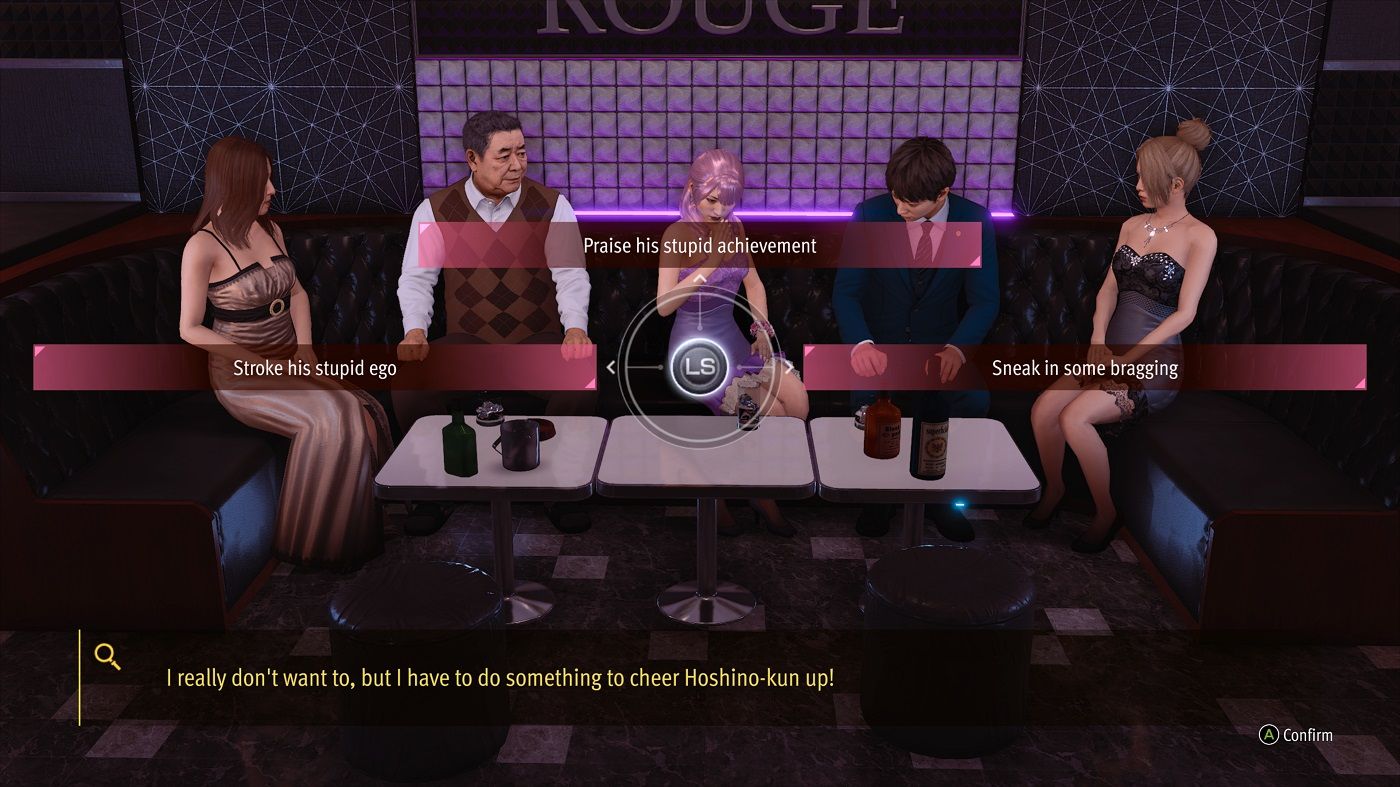 Lost Judgment hostess sequence
