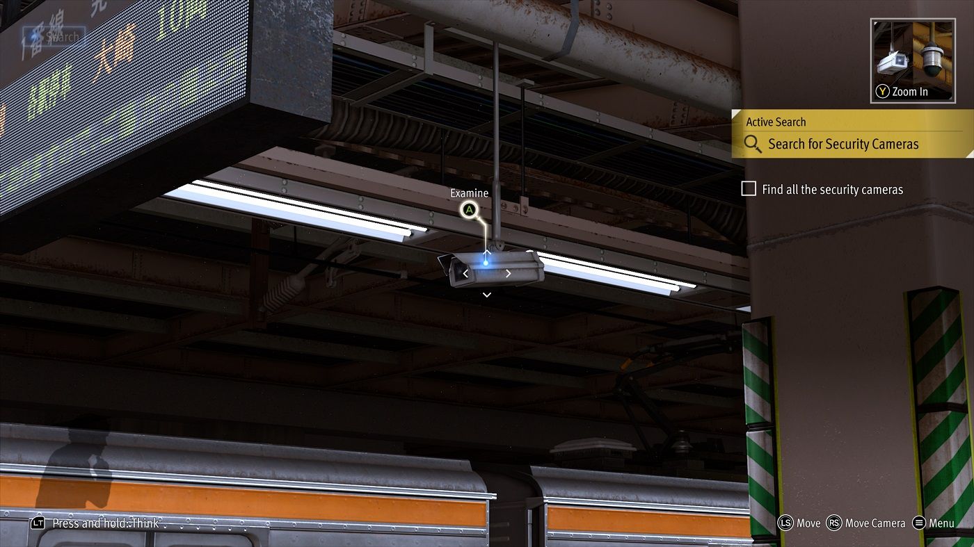 Lost-Judgment-investigating-the-cameras-at-the-train-station-2