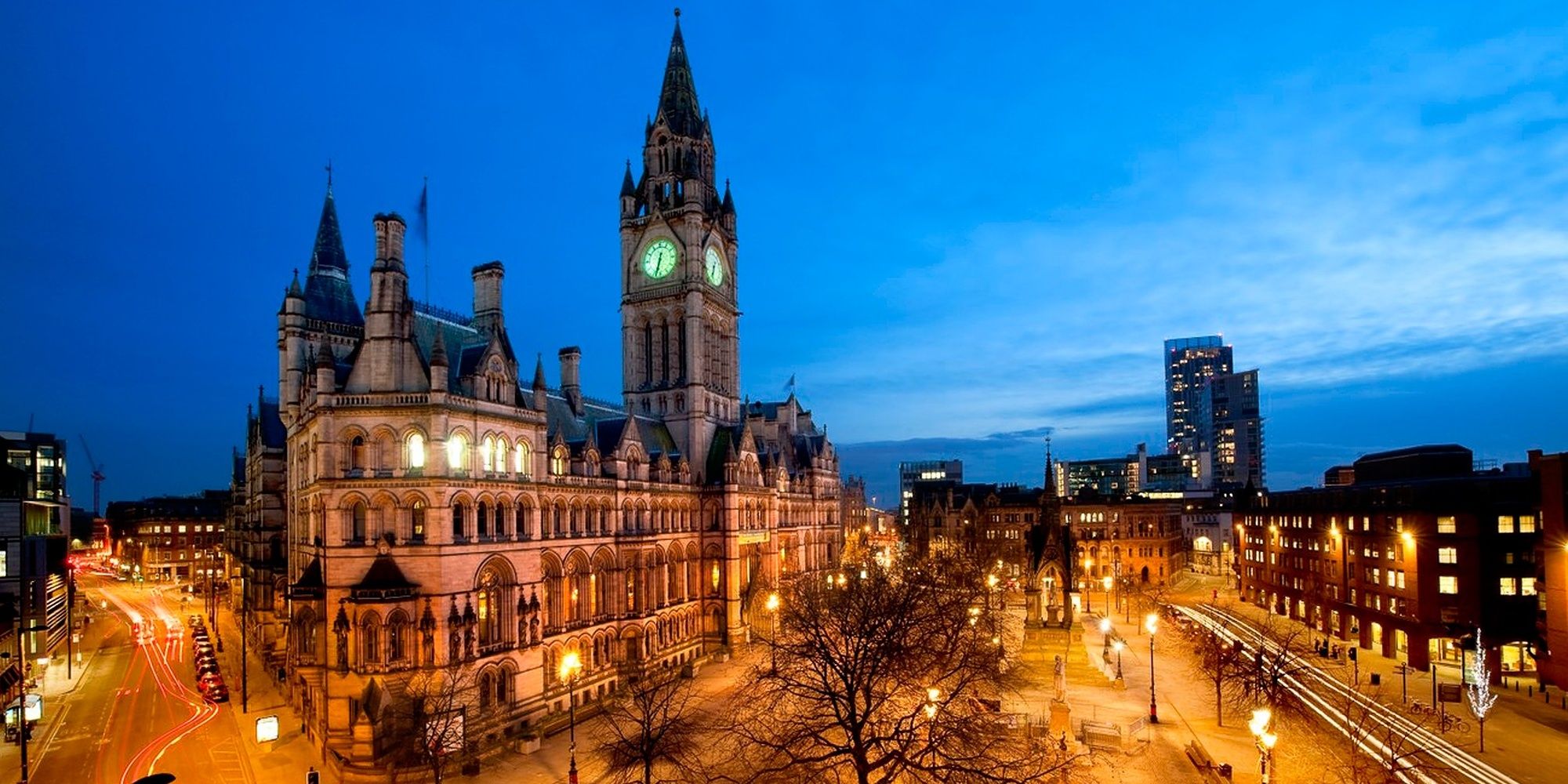 City of Manchester in England UK