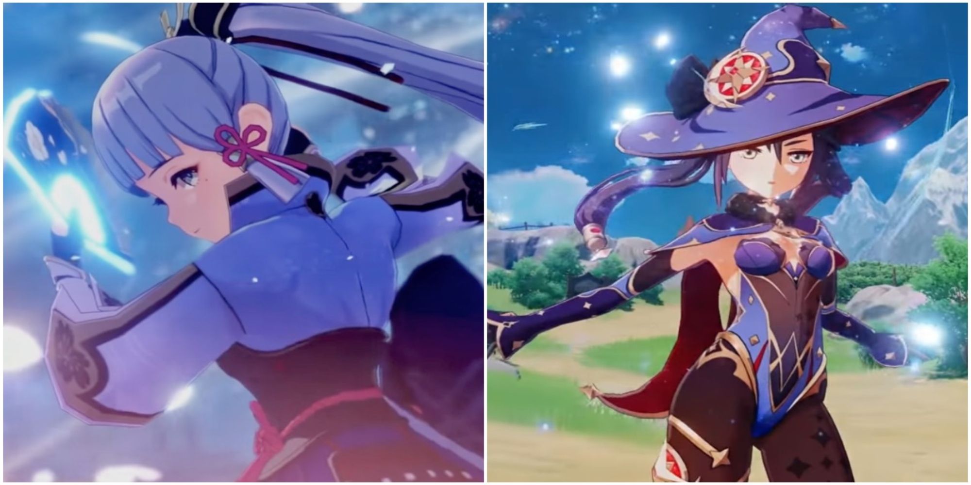 Genshin Impact Mona and Ayaka Skill Alternative Sprint
