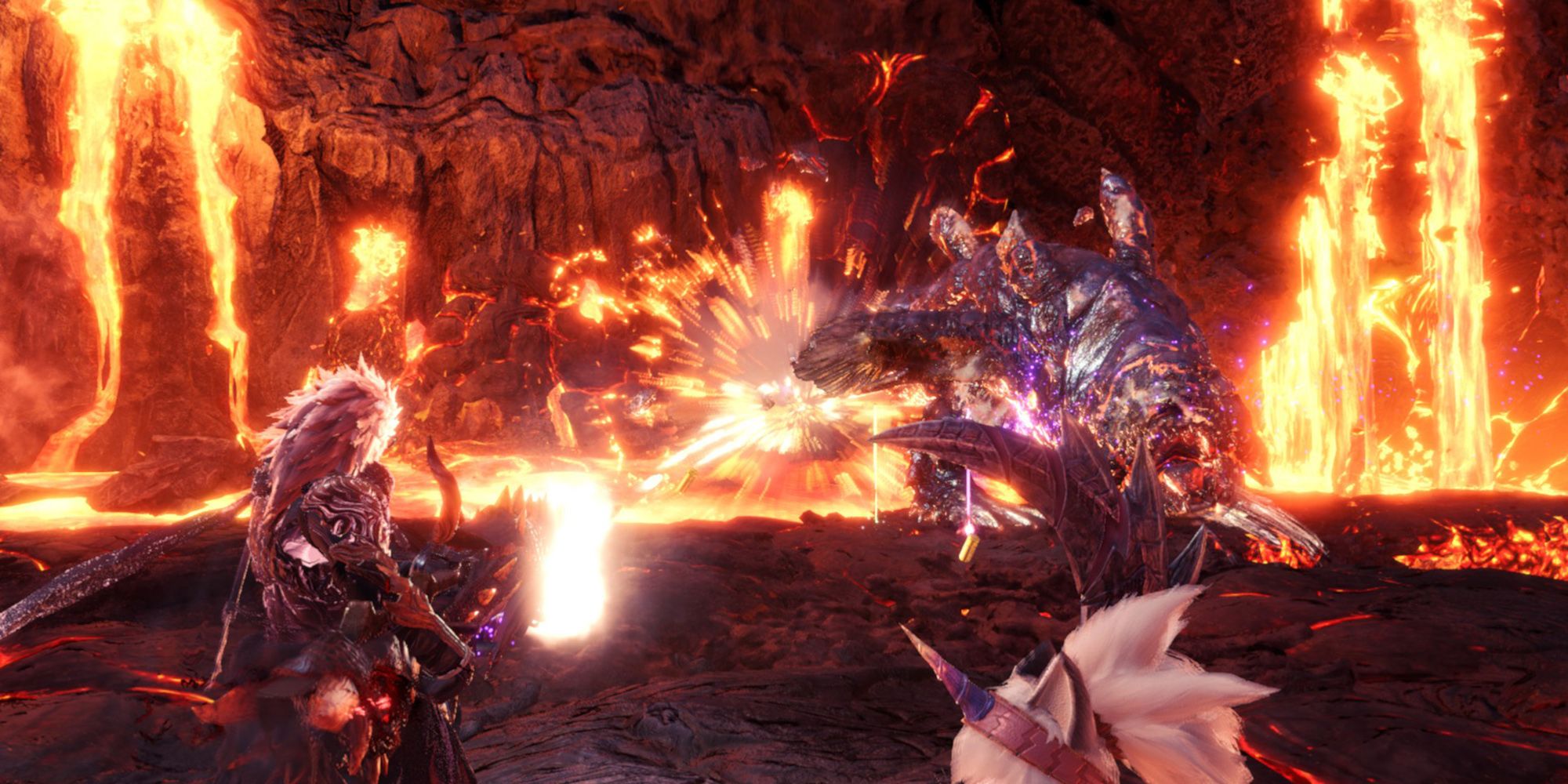 Monster Hunter World - Using Ranged Weapons On Lavasioth