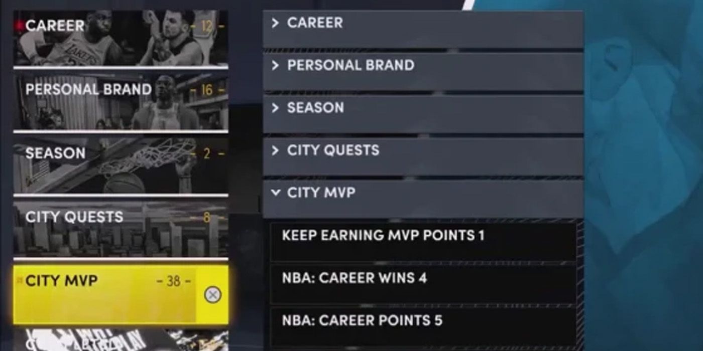 NBA 2K22 things to know 4 quests challenges