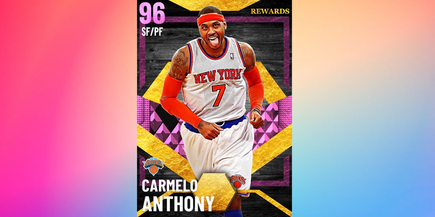 NBA MyTeam Best Cards 1 carmelo anthony