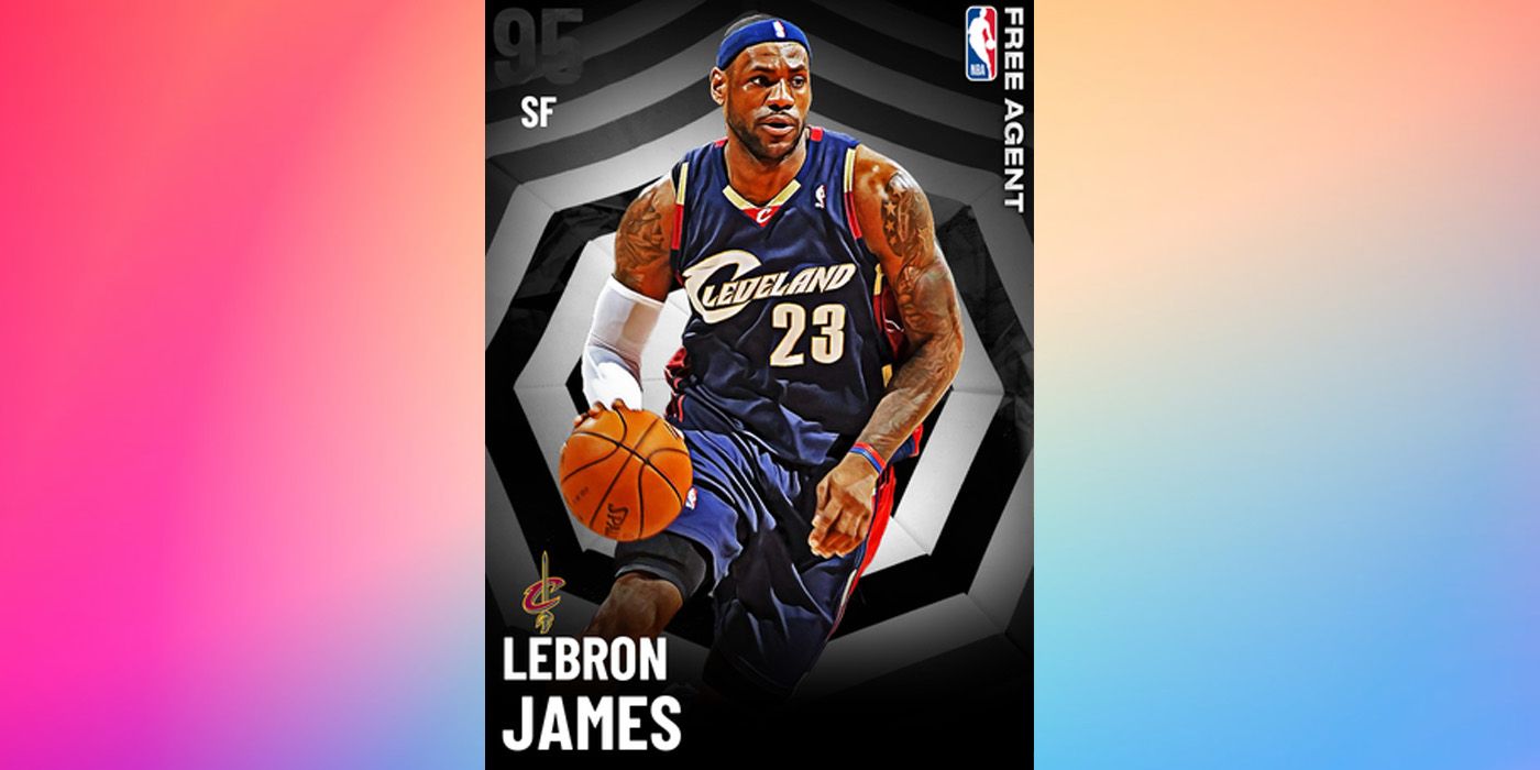 NBA MyTeam Best Cards 3 lebron james